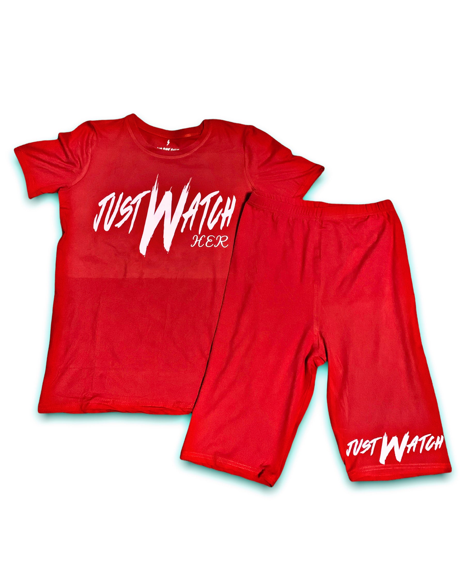 Women Biker Short Set