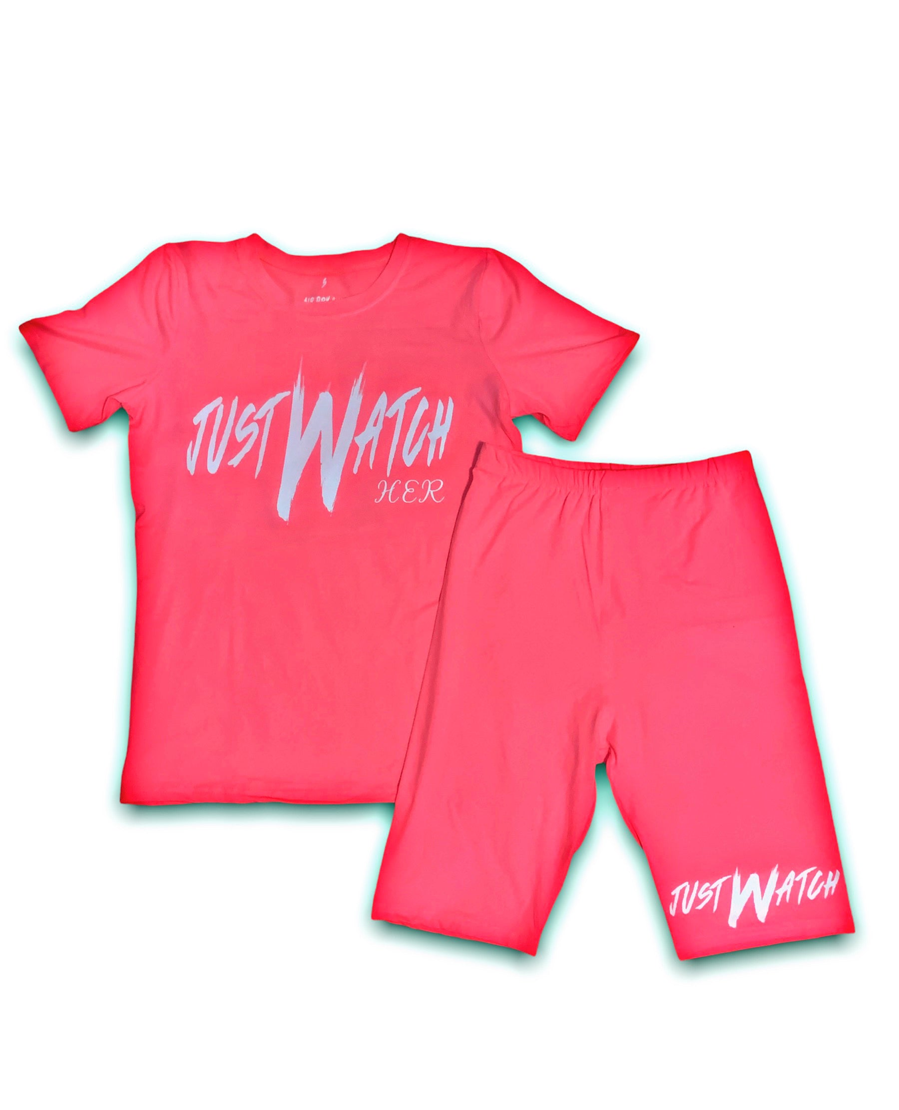 Women Biker Short Set